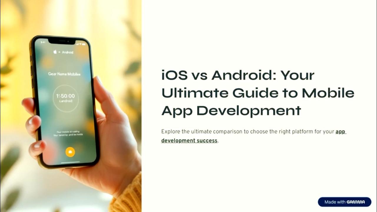 iOS vs Android: A Complete Guide to App Development