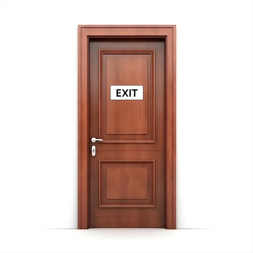 Custom Emergency Exit Signs