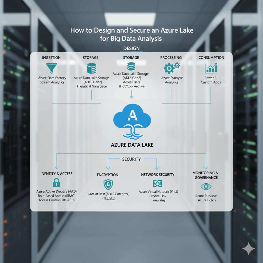 How to Design and Secure an Azure Data Lake for Big Data Analysis